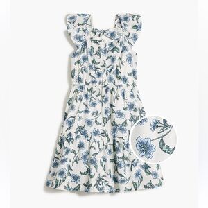 NWT J. Crew Crewcuts Girls' Floral Bow Back Dress size 5